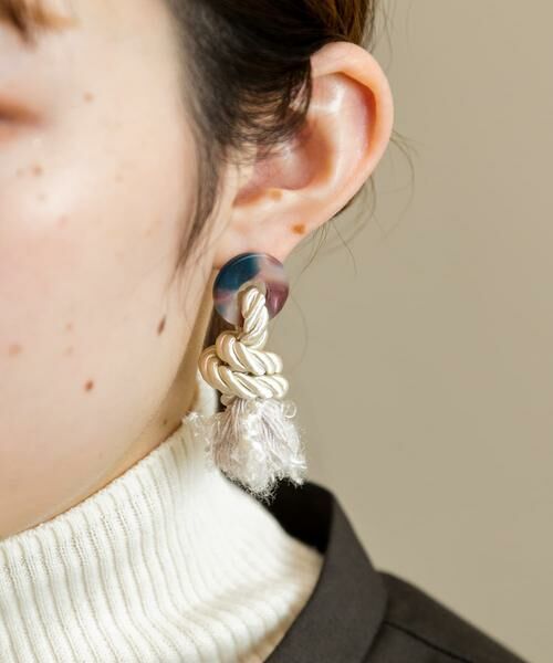 SMELLY / スメリー ピアス・イヤリング | ロープサークルジュシピアス | 詳細4