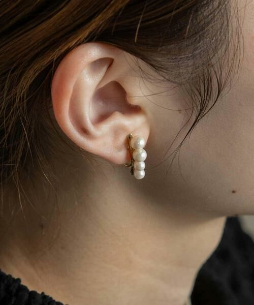 SMELLY / スメリー ピアス・イヤリング | グラデーションパールイヤリング | 詳細1