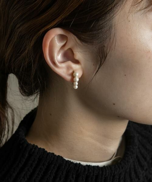 SMELLY / スメリー ピアス・イヤリング | グラデーションパールイヤリング | 詳細2