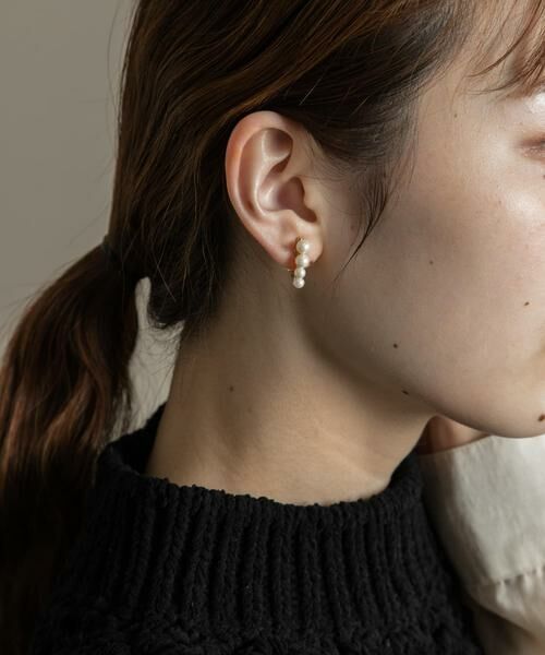 SMELLY / スメリー ピアス・イヤリング | グラデーションパールイヤリング | 詳細3