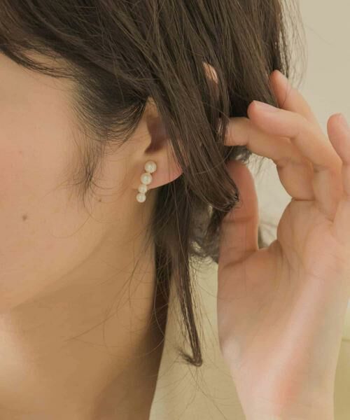 SMELLY / スメリー ピアス・イヤリング | グラデーションパールイヤリング | 詳細5