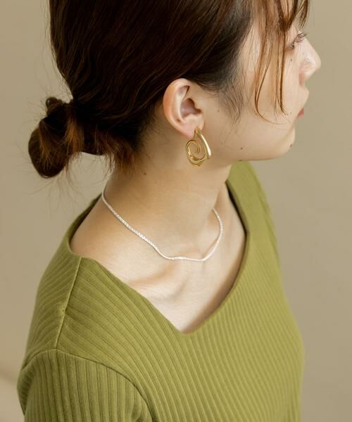 SMELLY / スメリー ピアス・イヤリング | スパイラルメタルイヤリング | 詳細3