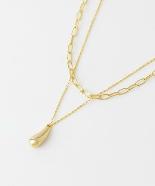 SMELLY / スメリー ネックレス・ペンダント・チョーカー | ドロップメタル2レンネックレス | 詳細9
