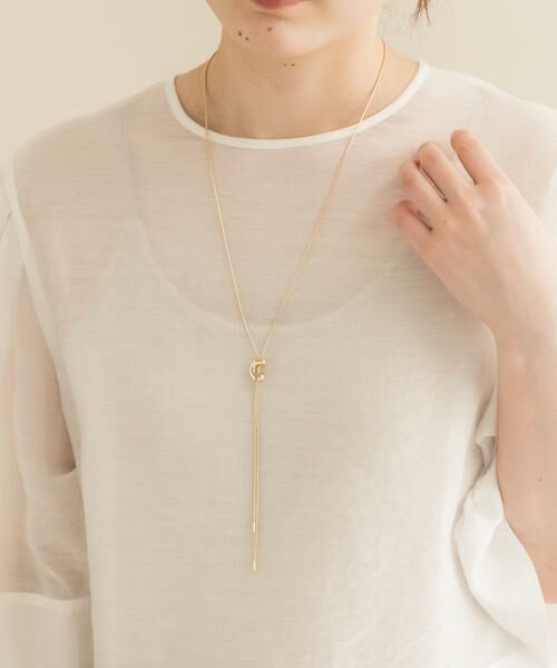 SMELLY / スメリー ネックレス・ペンダント・チョーカー | ニュアンスメタルスライドネックレス | 詳細5