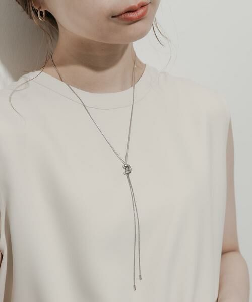 SMELLY / スメリー ネックレス・ペンダント・チョーカー | ニュアンスメタルスライドネックレス | 詳細11