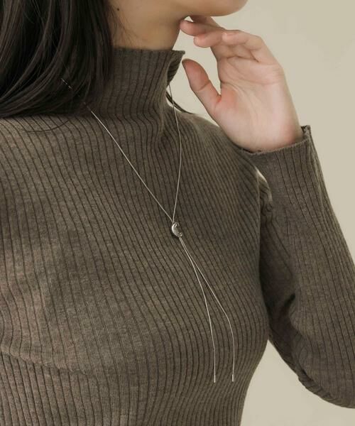 SMELLY / スメリー ネックレス・ペンダント・チョーカー | ニュアンスメタルスライドネックレス | 詳細15