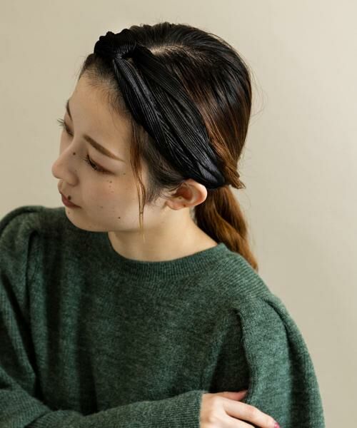 SMELLY / スメリー カチューシャ・カチューム・その他 | コーデュロイクロスヘアターバン | 詳細1