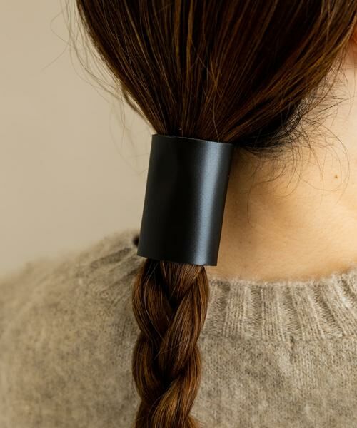 SMELLY / スメリー ヘアゴム・シュシュ | フェイクレザーヘアカフセット | 詳細6