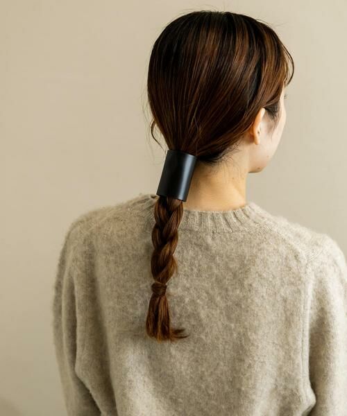 SMELLY / スメリー ヘアゴム・シュシュ | フェイクレザーヘアカフセット | 詳細9