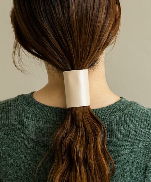 SMELLY / スメリー ヘアゴム・シュシュ | フェイクレザーヘアカフセット | 詳細12