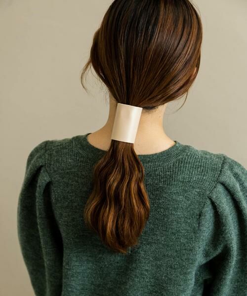 SMELLY / スメリー ヘアゴム・シュシュ | フェイクレザーヘアカフセット | 詳細14