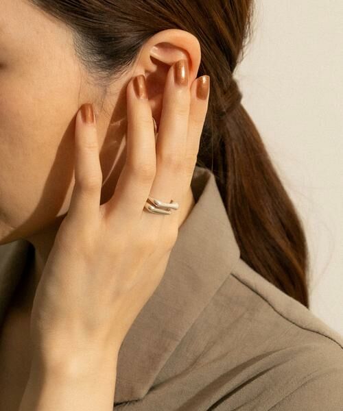 SMELLY / スメリー リング | SMELLY so’　dual line ring | 詳細1