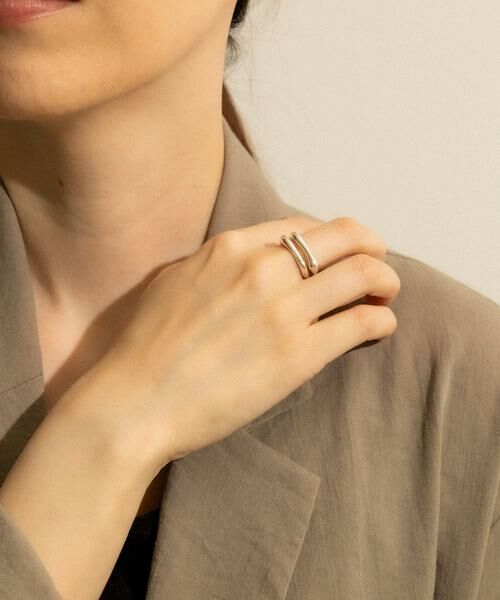 SMELLY / スメリー リング | SMELLY so’　dual line ring | 詳細2