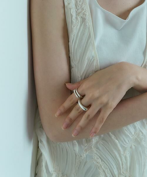 SMELLY / スメリー リング | SMELLY so’　dual line ring | 詳細3