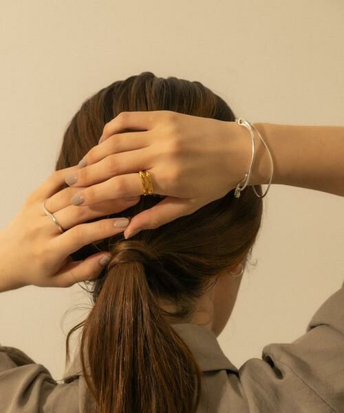 SMELLY / スメリー リング | SMELLY so’　dual line ring | 詳細3