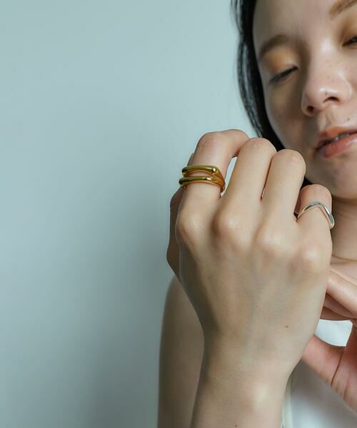 SMELLY / スメリー リング | SMELLY so’　dual line ring | 詳細6