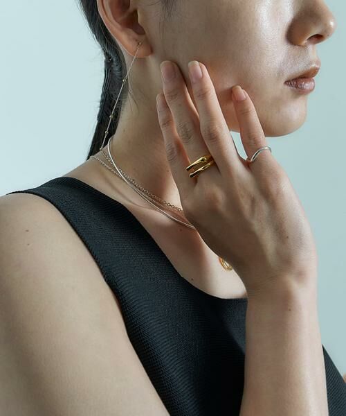 SMELLY / スメリー リング | SMELLY so’　dual line ring | 詳細7