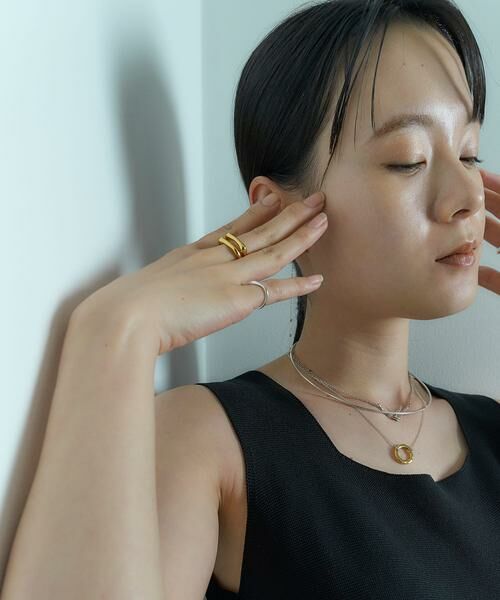 SMELLY / スメリー リング | SMELLY so’　dual line ring | 詳細8