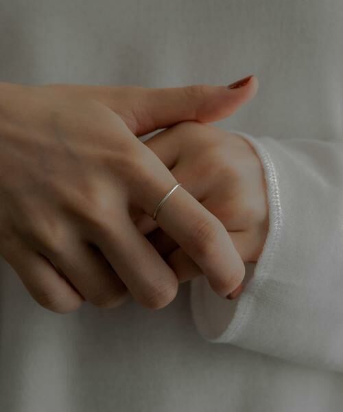 SMELLY/スメリー SMELLY so' slim basic ring シルバー 3 SMELLY/スメリー SMELLY so' slim basic ring シルバー 3