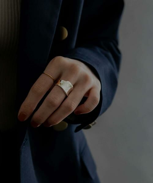 SMELLY / スメリー リング | SMELLY so’　flat roll ring | 詳細2