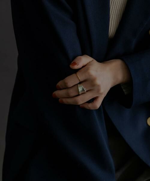 SMELLY / スメリー リング | SMELLY so’　flat roll ring | 詳細3