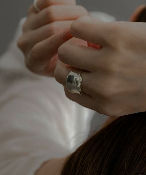 SMELLY / スメリー リング | SMELLY so’　flat roll ring | 詳細5