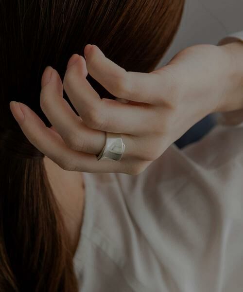 SMELLY / スメリー リング | SMELLY so’　flat roll ring | 詳細7