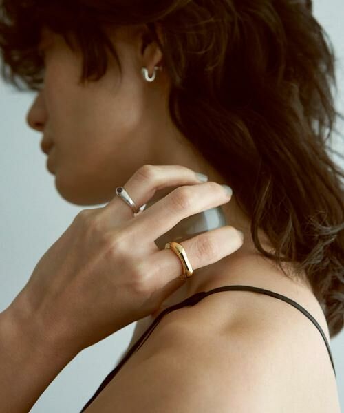 SMELLY / スメリー リング | SMELLY so’　stone line ring | 詳細1