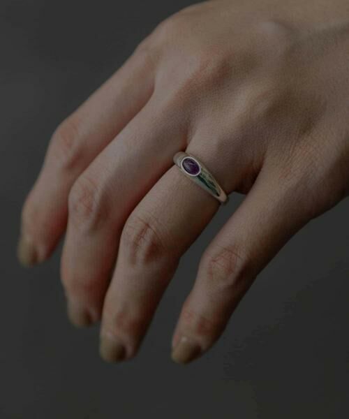 SMELLY / スメリー リング | SMELLY so’　stone line ring | 詳細2