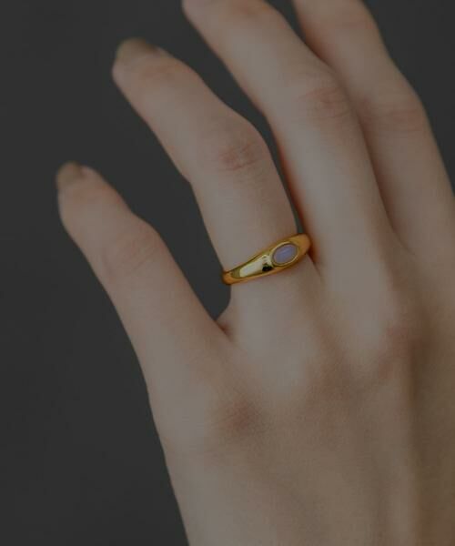 SMELLY / スメリー リング | SMELLY so’　stone line ring | 詳細4