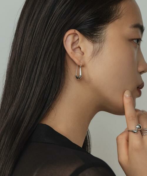 SMELLY / スメリー ピアス・イヤリング | SMELLY so’　plump hook pierce | 詳細2
