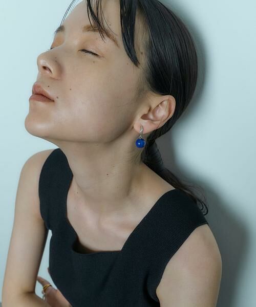 SMELLY / スメリー ピアス・イヤリング | SMELLY so’　lapis lazuli  earring | 詳細5