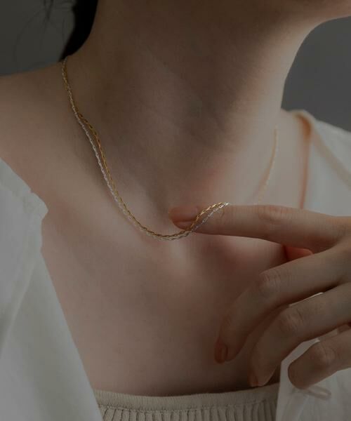 SMELLY / スメリー ネックレス・ペンダント・チョーカー | SMELLY so’　slim chain necklace | 詳細7