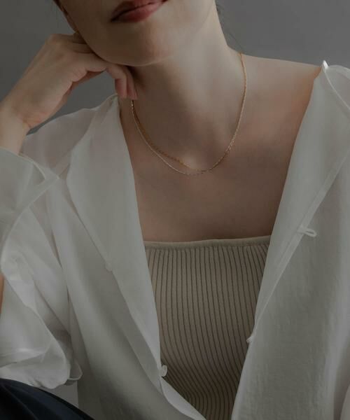 SMELLY / スメリー ネックレス・ペンダント・チョーカー | SMELLY so’　slim chain necklace | 詳細8