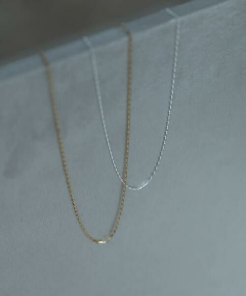 SMELLY / スメリー ネックレス・ペンダント・チョーカー | SMELLY so’　slim chain necklace | 詳細11