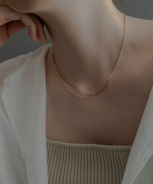 SMELLY / スメリー ネックレス・ペンダント・チョーカー | SMELLY so’　slim chain necklace | 詳細7