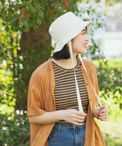 SMELLY / スメリー ハット | コットンリボンバケットハット | 詳細13