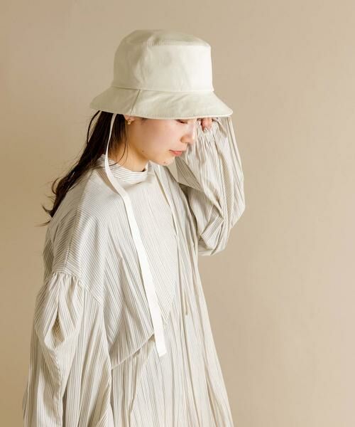 SMELLY / スメリー ハット | コットンリボンバケットハット | 詳細2