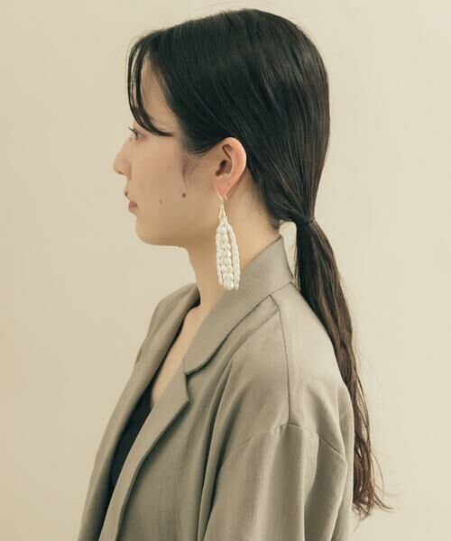 SMELLY / スメリー ピアス・イヤリング | バロックパールフリンジピアス | 詳細3