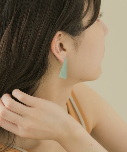 SMELLY / スメリー ピアス・イヤリング | カラージュシサンカクピアス | 詳細1