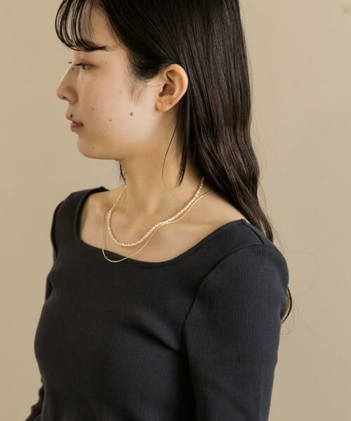 SMELLY / スメリー ネックレス・ペンダント・チョーカー | パールスネークチェーン2セットネックレス | 詳細3