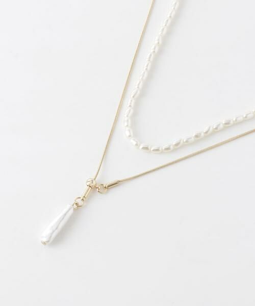 SMELLY / スメリー ネックレス・ペンダント・チョーカー | パールスネークチェーン2セットネックレス | 詳細6