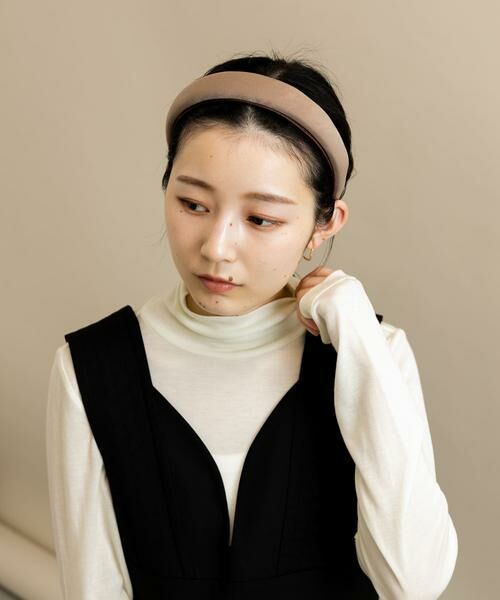 SMELLY / スメリー カチューシャ・カチューム・その他 | サテンプックリカチューシャ | 詳細1