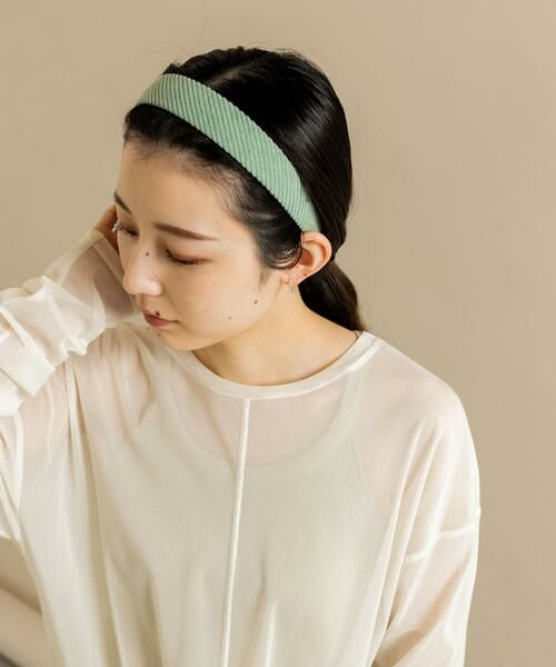 SMELLY / スメリー カチューシャ・カチューム・その他 | コーデュロイカチューシャ | 詳細5