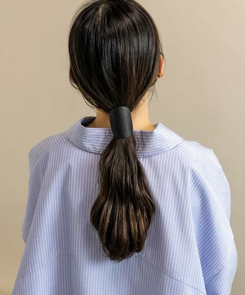 SMELLY / スメリー ヘアゴム・シュシュ | フェイクレザーサークルヘアカフセット | 詳細8