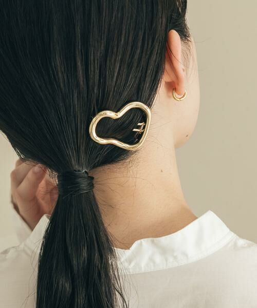 SMELLY / スメリー カチューシャ・カチューム・その他 | ニュアンスメタルフレームクリップピン | 詳細1