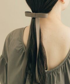 SMELLY / スメリー ヘアゴム・シュシュ | フェイクレザーリボンヘアカフセット