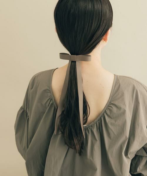 SMELLY / スメリー ヘアゴム・シュシュ | フェイクレザーリボンヘアカフセット | 詳細3