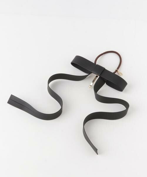 SMELLY / スメリー ヘアゴム・シュシュ | フェイクレザーリボンヘアカフセット | 詳細7