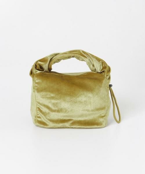 SMELLY / スメリー ハンドバッグ | ドローコードベロアバッグ | 詳細5